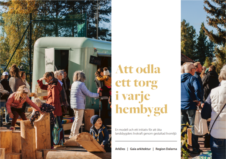 Gaia presenterar Odla torg under Kulturmiljökonferenen ”Att gestalta livsmiljö” i Västernorrland