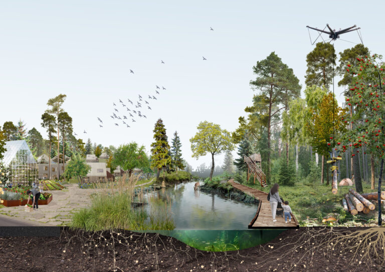 Projektet ”Levande skog, Levande samhälle” har beviljats anslag från Vinnova – Bygg för framtiden!